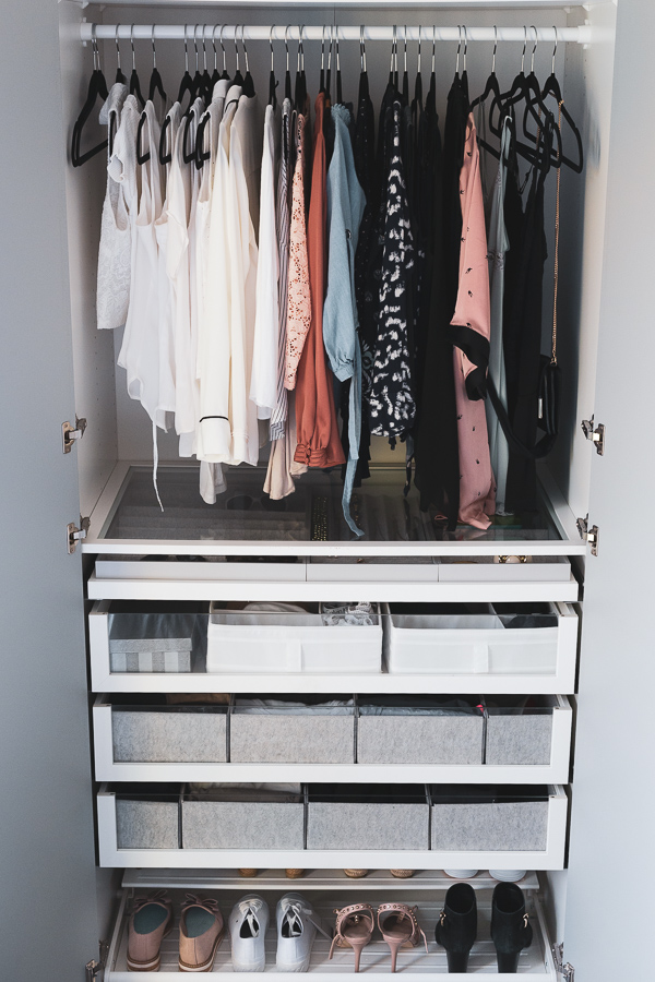 Overview of the closet