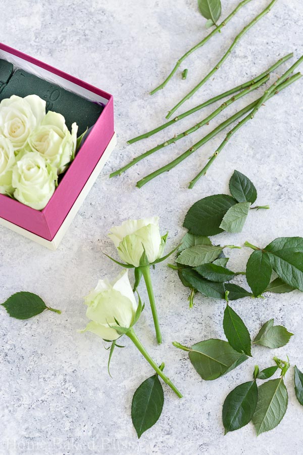 diy flower box, diy Instagram flower box, Instagram flower box, how to make a flower box, diy rose box, rose box