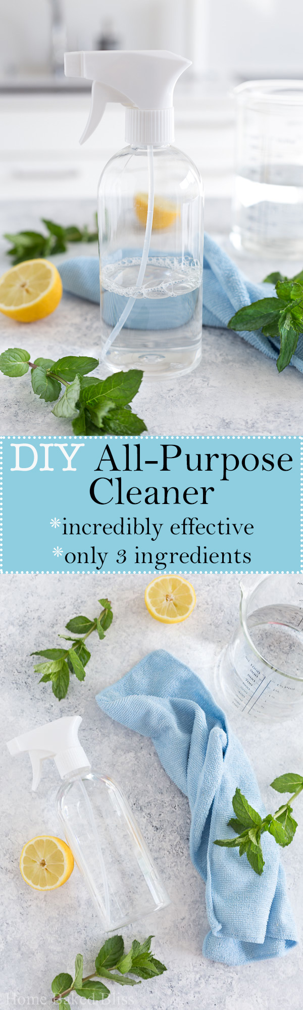 This diy all-purpose cleaner removes even the toughest water stains, dirt and grim! Get the 3 ingredient recipe.