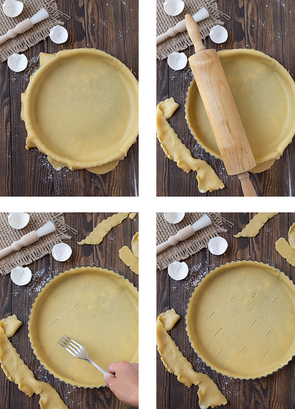 Step by step instructions for how to make a sweet tart crust (pâte sucrée).