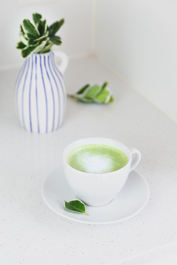 Matcha latte recipe for early mornings